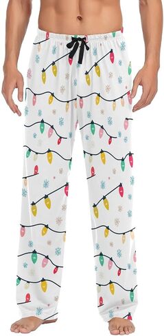Galaxy Stars Mens Pajama Pants Nebula Starry Sky Lounge Bottoms Soft Sleep Pants L in Kuwait