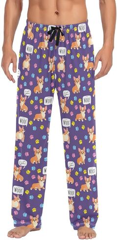 Galaxy Stars Mens Pajama Pants Nebula Starry Sky Lounge Bottoms Soft Sleep Pants L in Kuwait