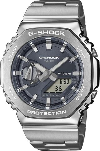Casio G-Shock G-Steel Anthracite Dial Analog-Digital Watch GM2110D-8A in Saudi Arabia