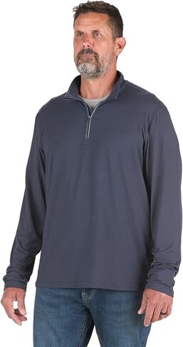 بلوفر Berne للرجال متوسط ​​الوزن للحماية من أشعة الشمس بعامل حماية من أشعة الشمس 50 ربع بسحاب in Kuwait