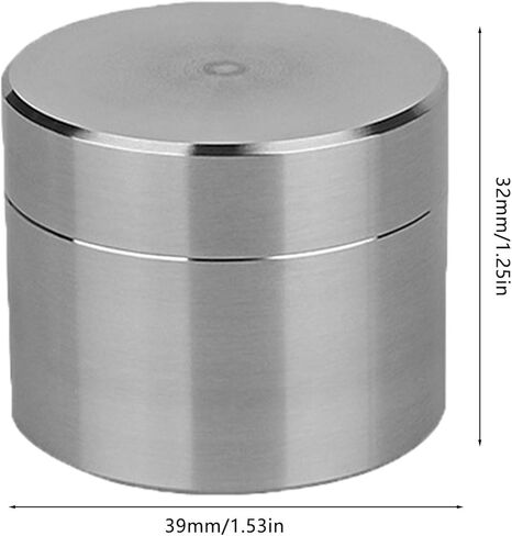 awakentti Stainless Steel Pill Case, Waterproof Pill Storage Box Travel, Larger Capacity, Advanced Protection, Travel Pill Organizer for Storing Daily Pill, Supplement (M) in Saudi Arabia