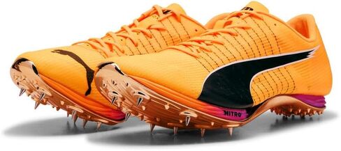 PUMA Mens Evospeed 400 Nitro Elite 2 Running Sneakers Shoes - Orange in Saudi Arabia