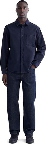 Everlane Mens The Canvas Organic Cotton Overshirt in Saudi Arabia