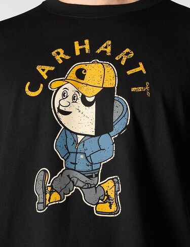 Carhartt Mens Relaxed Fit Lightweight Short-Sleeve Active Jac Graphic T-Shirt in Saudi Arabia