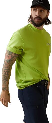 ARIAT Men’s Rebar Cotton Strong Logo Short Sleeve T-Shirt in Saudi Arabia
