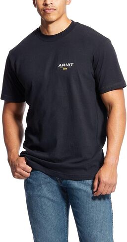 ARIAT Men’s Rebar Cotton Strong Logo Short Sleeve T-Shirt in Saudi Arabia