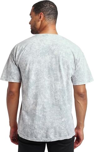 One Piece (Animated Series) Luffy Men’s Gray Cloud Wash Short Sleeve Tee in Saudi Arabia
