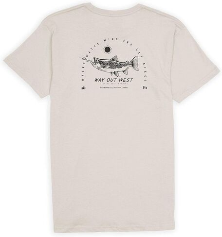 تي شيرت Fish Hippie Way Out West in Kuwait
