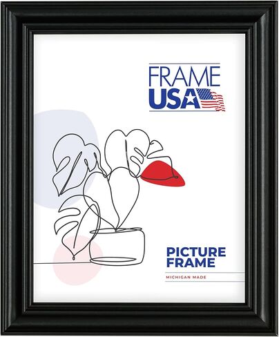 Frame USA 22x26 Picture Frame, Black, Value Added Series, Wall Hanging Frame with High Clarity Plexiglass in Saudi Arabia