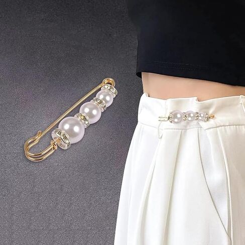 7 Pcs Fashion Pearl Brooch Pins for Women and Girls Clothing Dresses Decoration Accessories Sold in Combinations in Saudi Arabia