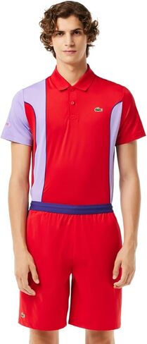 Lacoste Mens X Novak Djokovic Colorblock Shorts in Saudi Arabia