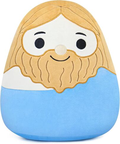 Tiralia Jesus Plush Toy - Religious Stuffed Doll - Jesus Plush Pillow - Faithful Lovers and Easter Basket Stuffed Gift (Blue) in Saudi Arabia