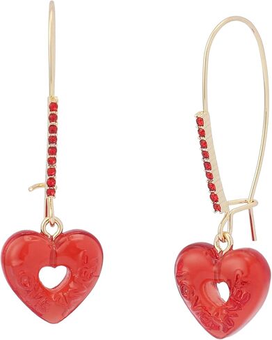 Betsey Johnson Jewelry Women's Love Spell Candy Heart Dangle Earrings in Saudi Arabia