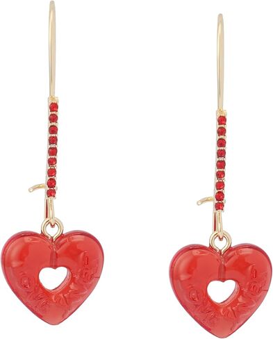 Betsey Johnson Jewelry Women's Love Spell Candy Heart Dangle Earrings in Saudi Arabia