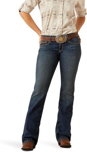 ARIAT Women's Mid Rise Sonia Boot Cut Jeans in Saudi Arabia