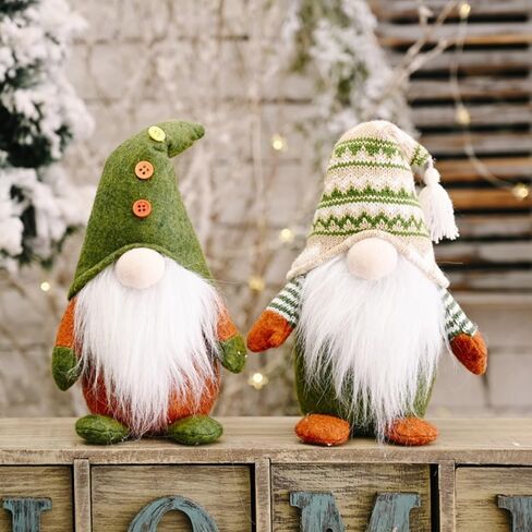 Dylayos Ladybug Gnome Plush، ديكور منزلي لطيف للربيع، عرض صينية متدرجة للصيف، للنساء، أحمر in Kuwait
