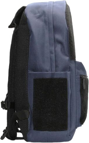 HEDi HEDiGEAR Base Backpack (Navy) – Medium 17L Backpack with Hook & Loop Panels for Patches, Multiple Storage and Media Pocket w/Headphone Port for Hiking, Work & Travel in Saudi Arabia