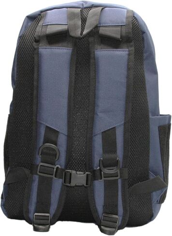 HEDi HEDiGEAR Base Backpack (Navy) – Medium 17L Backpack with Hook & Loop Panels for Patches, Multiple Storage and Media Pocket w/Headphone Port for Hiking, Work & Travel in Saudi Arabia