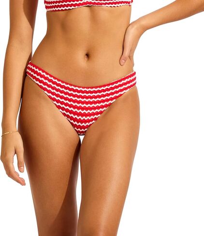 Seafolly Women's Hipster Full Coverage Bikini Bottom Swimsuit in Saudi Arabia