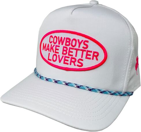 CACTUS ALLEY HAT CO. Cowboys Make Better Lovers Western Lifestyle Inspired Adjustable Snapback in Saudi Arabia