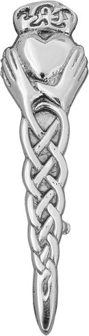 Scottish Chrome Kilt Pins with Muliple Scottish Badge Style Pins Traditional Highland Dress Accessory in Saudi Arabia