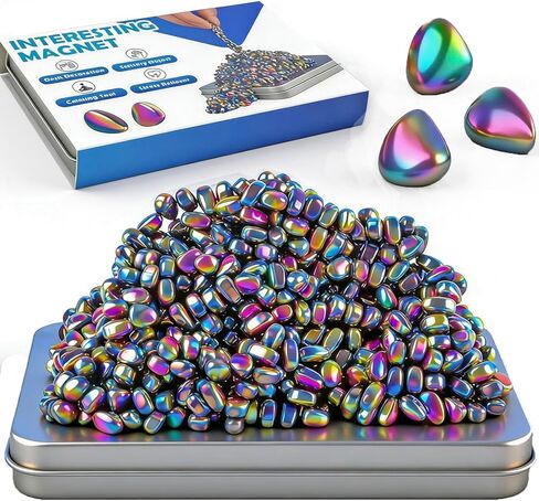 550+PCS Ferrite Pitty Toys | أداة تخفيف وتركيز الإجهاد النهائي للبالغين | لعبة مكتب قابلة لإعادة الاستخدام للقلق واللعب الحسي | أفضل هدية ووقت زمني للبالغين in Kuwait