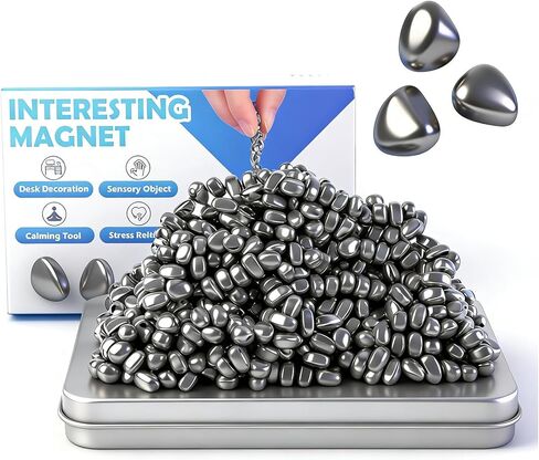 550+pcs Ferrite Putty Fidget Toys | Ultimate Stress Relief & Focus Tool for Adults | Reusable Desk Toy for Office Anxiety & Sensory Play | The Best Gift and Time-Killer for Adults in Saudi Arabia