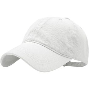 Baseball Cap for Men Women Washed Cotton Unstructured Baseball Hats Breathable Unisex Golf Dad Hat in Kuwait
