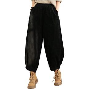 سروال نسائي من Verdusa سروال قصير كاجوال واسع الساق مع جيوب in Kuwait