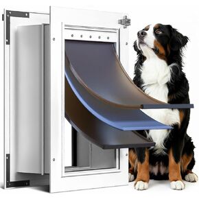 باب للكلاب 3 ، كل ما عليك سوى سبيكة الألومنيوم كلب الكلب الكلب الكلب الكلب للجدار ، نفق تلسكوب ، باب الحيوانات الأليفة الثقيلة للكلاب ، طبقة العزل ، اللوحات المغناطيسية 2 ، لوحة إغلاق ، للحيوانات الأليفة حتى 110 رطل in Kuwait
