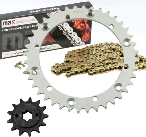 Gold Standard Chain and Sprocket Kit Prespons for Yamaha Blaster 200 YFS200 1988-2006 in Kuwait