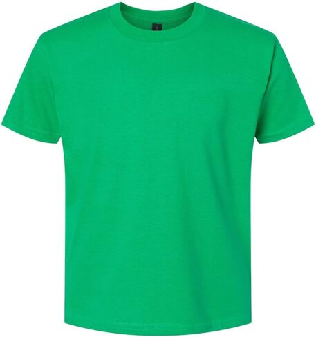 Gildan Youth Softstyle Midweight T-Shirt, Irish Green, L in Saudi Arabia