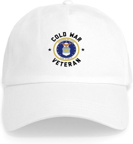 قبعة CafePress Air Force للمحاربين القدامى في الحرب الباردة، قبعة بيسبول قابلة للتعديل in Kuwait