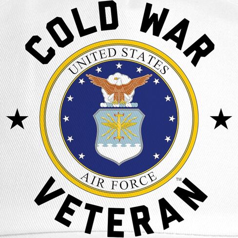 قبعة CafePress Air Force للمحاربين القدامى في الحرب الباردة، قبعة بيسبول قابلة للتعديل in Kuwait
