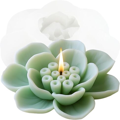 قوالب السيليكون عباد الشمس عباد الشمس قالب عباد أشعة الشمس لقوالب شمعة زهرة صنع شمعة منزل تزيين العفن in Kuwait