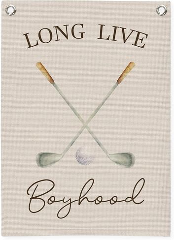 Dilemat Baseball Nursery Canvas Banner Wall Hanging, Baseball Decor for Boys Room,Vintage Baseballs Wall Decor Hanging Banner Flag for Boys Toddler Nursery Room Bedroom Playroom 18x25 Inch in Saudi Arabia