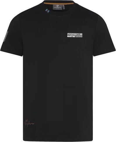 Porsche Martini Racing Luxury T-Shirt (Large) Black in Saudi Arabia