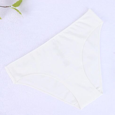 4 Pack Women's Stretch Cotton Bikini Panties - Low Rise Sexy Breathable Underwear for Women in Saudi Arabia