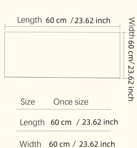 60x60cm Solid Color Chiffon Scarf - Elegant Women's Neckerchief, Bandana, Hair & Bag Accessory (13 Colors) in Saudi Arabia