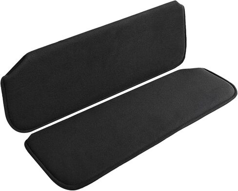 Car Sun Visor, Full Size Truck Sun Visors Cloth LH & RH Light Gray Fits for Chevy GMC Pickup Truck 1988-1998 38-2118-LG, SV201-1808, 15963109 in Saudi Arabia