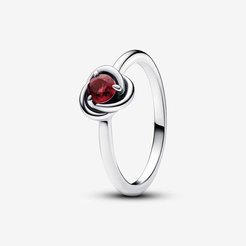 PANDORA July Birthstone Eternity Circle Ring in Saudi Arabia