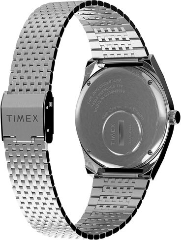 Timex Q Reissue Falcon Eye 38mm Watch – Silver-Tone Case Green Dial with Stainless Steel Bracelet in Saudi Arabia