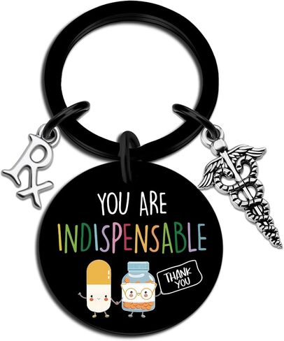 Iweca Pharmacy Technician Gifts For Women Physician Assistant Pharmacist Doctor Gifts For Men Funny Nurse Appreciation gifts Keychain For Christmas Pharmacy Gift Idea For Nurse Week in Saudi Arabia