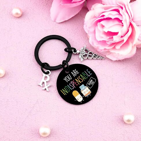 Iweca Pharmacy Technician Gifts For Women Physician Assistant Pharmacist Doctor Gifts For Men Funny Nurse Appreciation gifts Keychain For Christmas Pharmacy Gift Idea For Nurse Week in Saudi Arabia