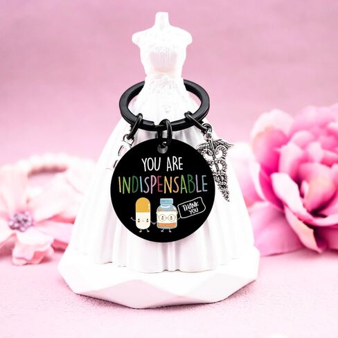 Iweca Pharmacy Technician Gifts For Women Physician Assistant Pharmacist Doctor Gifts For Men Funny Nurse Appreciation gifts Keychain For Christmas Pharmacy Gift Idea For Nurse Week in Saudi Arabia