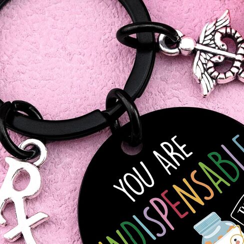 Iweca Pharmacy Technician Gifts For Women Physician Assistant Pharmacist Doctor Gifts For Men Funny Nurse Appreciation gifts Keychain For Christmas Pharmacy Gift Idea For Nurse Week in Saudi Arabia