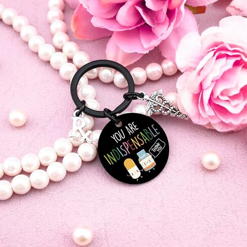 Iweca Pharmacy Technician Gifts For Women Physician Assistant Pharmacist Doctor Gifts For Men Funny Nurse Appreciation gifts Keychain For Christmas Pharmacy Gift Idea For Nurse Week in Saudi Arabia