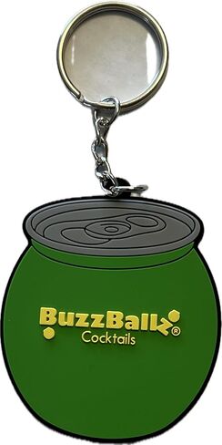 Buzz Ball Z سلسلة مفاتيح ترويجية للكوكتيلات، تصميم مبرد أخضر in Kuwait