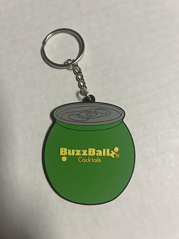 Buzz Ball Z سلسلة مفاتيح ترويجية للكوكتيلات، تصميم مبرد أخضر in Kuwait