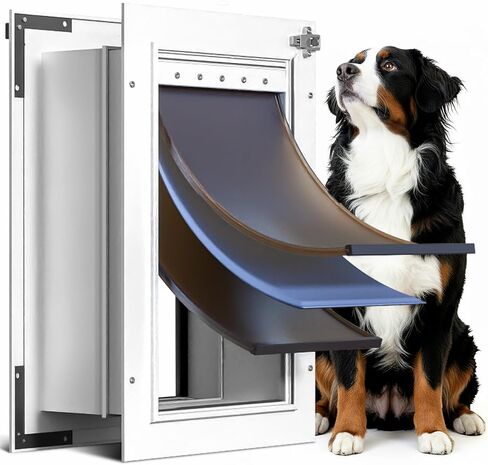 باب للكلاب 3 ، كل ما عليك سوى سبيكة الألومنيوم كلب الكلب الكلب الكلب الكلب للجدار ، نفق تلسكوب ، باب الحيوانات الأليفة الثقيلة للكلاب ، طبقة العزل ، اللوحات المغناطيسية 2 ، لوحة إغلاق ، للحيوانات الأليفة حتى 110 رطل in Kuwait